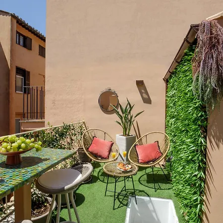 Rooftop Boho Loft Spanish Steps-2